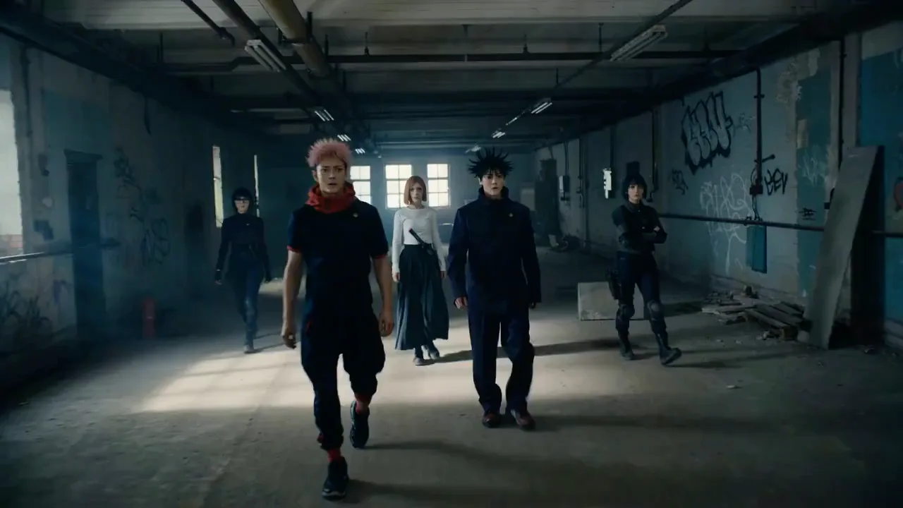 Seedance2 Fight Club Jujutsu Kaisen Live Action