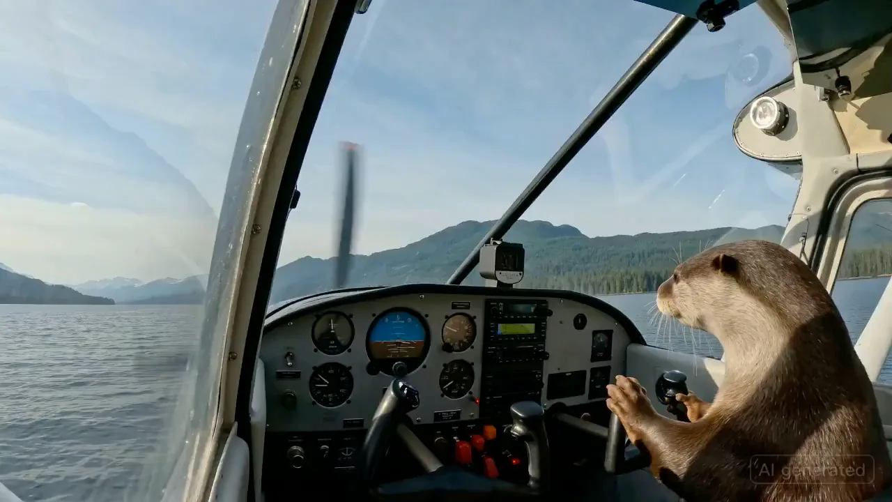 Seedance2 Otter Pilot Journey
