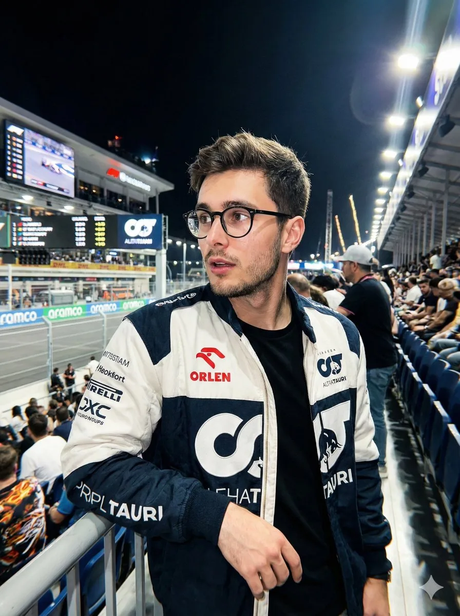 YouTube Thumbnail - Hyper-Realistic Candid Night Race Photo with iPhone Flash Aesthetic