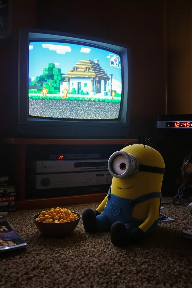 A Portrait Of A Minion (from Despicable Me