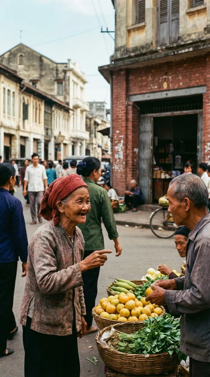 Social Media Post - 1970s Kodachrome Street Documentary Moment