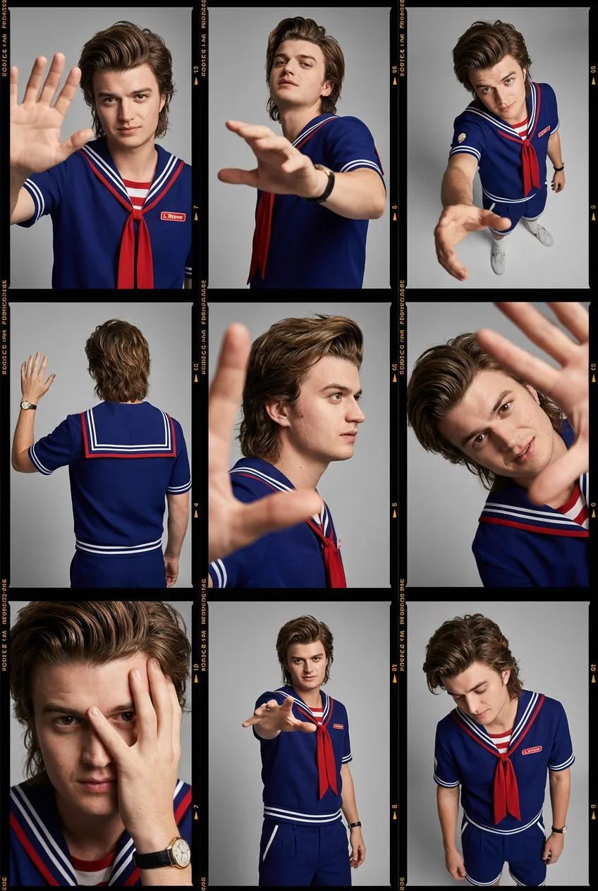 Retro Fashion Contact Sheet