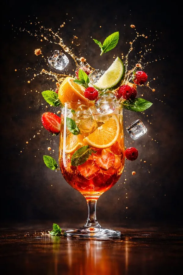 Hyper Realistic Cocktail Art