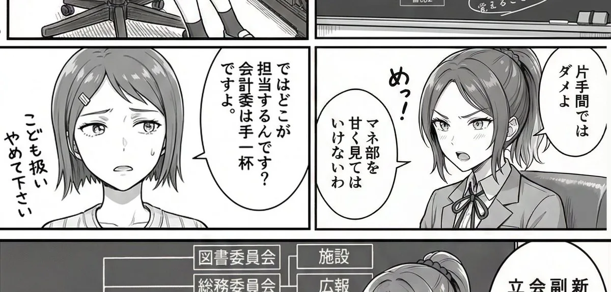 Comic / Storyboard - AI Art Experiment: Speech Bubbles and Hand-Drawn Text